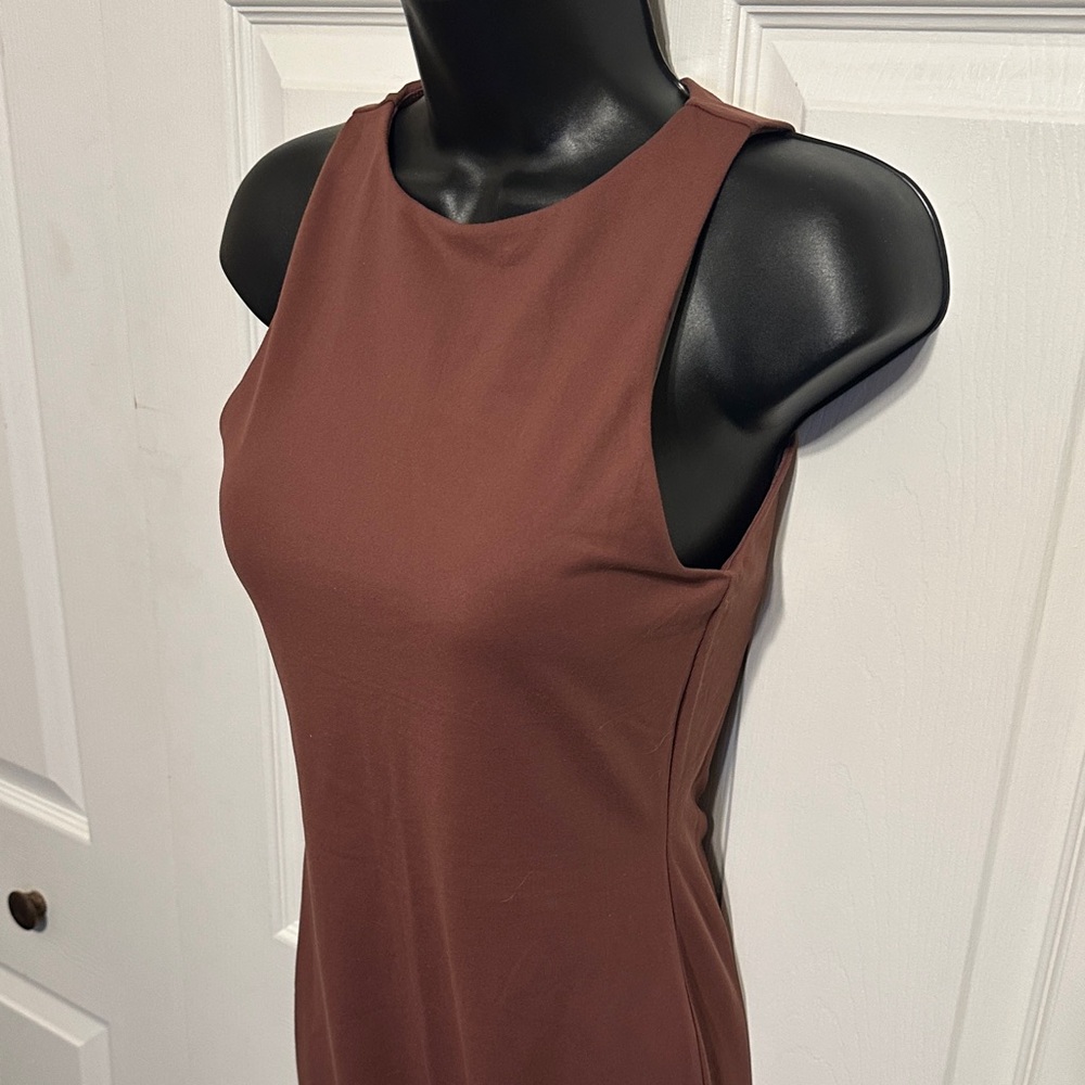 ReoRia | NWT Coffee Sleeveless Jumpsuit - Women’s Medium - Picture 3 of 13